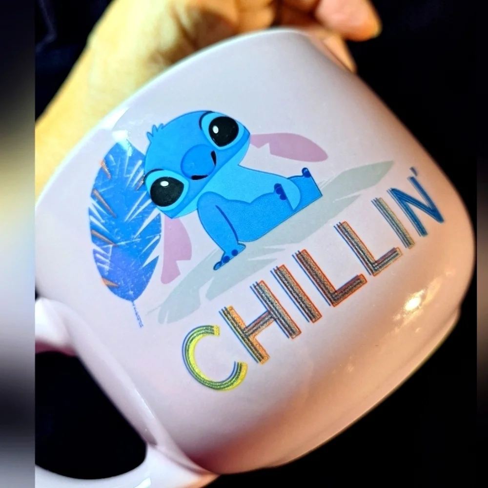 Disney Stitch Pink and Blue Mug